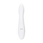 Вибратор Satisfyer Pro G-Spot Rabbit, с вакуум-волновым стимулятором, силикон, белый, 22 см.