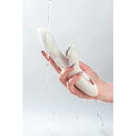 Вибратор Satisfyer Pro G-Spot Rabbit, с вакуум-волновым стимулятором, силикон, белый, 22 см.