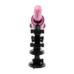 Секс-машина Pink-Punk, MotorLovers, ABS, розовый, 36 см