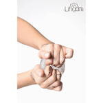 Мастурбатор нереалистичный Lingam by TOYFA  Asha, TPE, прозрачный, 14 см