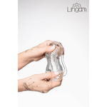 Мастурбатор нереалистичный Lingam by TOYFA  Indira, TPE, прозрачный, 14 см
