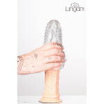Мастурбатор нереалистичный Lingam by TOYFA  Savitri, TPE, прозрачный, 14 см