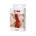 Анальный фаллоимитатор ToDo by Toyfa Favorite, силикон, красный, 13 см, Ø 2,8 см
