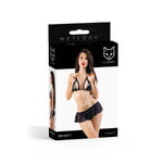 Комплект Glossy Behati из материала Wetlook, S