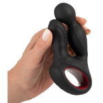 Вибромассажер простаты с нагревом и ротацией Silicone Prostate Plug