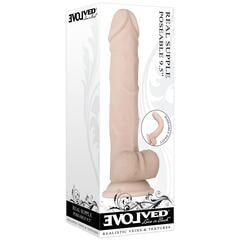 REAL SUPPLE POSEABLE Фаллоимитатор гибкий 24см
