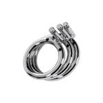 Пояс верности мужской TOYFA Metal, серебряный