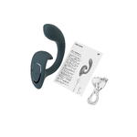 Вагинально-клиторальный вибратор Satisfyer G for Goddess 1, темно-серый, 27 см