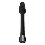 Двусторонний вибратор Black & Red by Toyfa, силикон, черный, 35 см