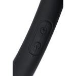 Двусторонний вибратор Black & Red by Toyfa, силикон, черный, 35 см