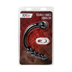 Двусторонний вибратор Black & Red by Toyfa, силикон, черный, 35 см