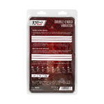 Двусторонний вибратор Black & Red by Toyfa, силикон, черный, 35 см