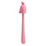 Мини-вибростимулятор Cute Bunny, розовый